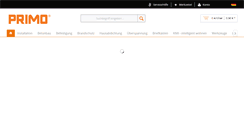 Desktop Screenshot of primo-gmbh.com